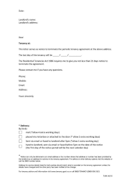 9 Tenancy Termination Letters Free Samples Examples
