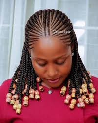 Getting external angle beads in long runs straight. Trending Ghana Weaving Styles 2018 That Are So Cute Hair Styles Braid Styles Braided Hairstyles