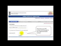 how to update aadhaar card details