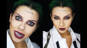 squad joker halloween makeup