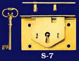 half mortise box or chest lock