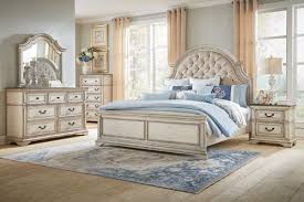 As they all exhibit complementary hues and themes, the dresser, the nightstand, the king size bed, the mirror, and the chest jive with the interiors that refining the room's ambiance. Shop Bedroom Furniture Sets Badcock Home Furniture More