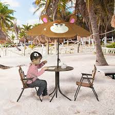 Outsunny Kids Monkey Picnic Table And