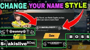 How to change free fire name styles font ll how to create own styles name in free fire ll #stylesname. Free Fire Name Font Create Your Very Own Unique Style Now
