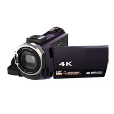Amazon | Vlogカメラにはマイクが付属しています デジタルビデオカメラビデオカメラ4K 1080p 48mp3インチ容量性タッチスクリーンが 付いているWiFiデジタル16Xズームビデオカメラレコーダー イッの赤外線観光 4Kカメラ+16倍ズーム (Color : Coffee Color)  | OXDIL | カメラ