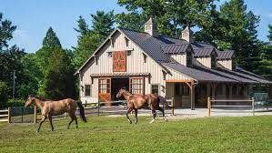 luxury horse barn builders equine