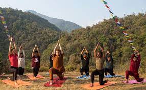10 days yoga retreat nepal himan