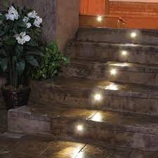 outdoor recessed step lights led deck