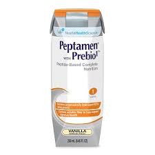 peptamen with prebio 1 vanilla supplement feeding formula 250 ml carton