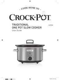 You can use a crockpot to keep the heated set the temperature above 140 degrees fahrenheit. Crock Pot Chp200 User Manual Pdf Download Manualslib