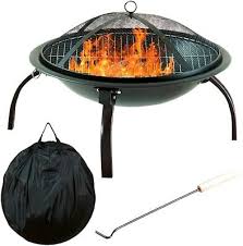 Neo Fire Pit Folding Steel Bbq Camping