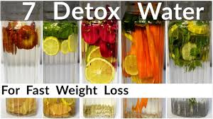 7 detox water recipes for fast weight