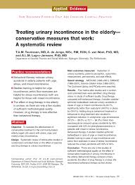 pdf treating urinary incontinence in