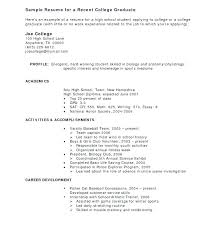Resume Format In Word Sample For Teens Template Teenager Example Of