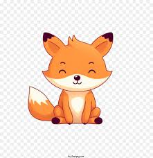 fox cute fox little fox cute cartoon