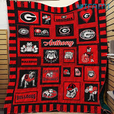 Georgia Bulldogs Blanket Logo Mascot