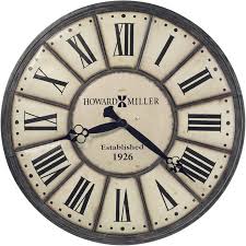 49 h company time wall clock off white