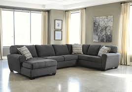 Ambee Slate 3pc Laf Chaise Sectional