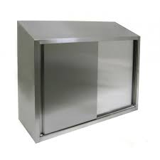 All Stainless Wall Cabinet With Sliding