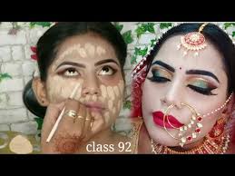 advance bridal makeup tutorial in