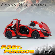 You can see the fast and the furious 7 in theaters, and you can read below to learn more about the inspiring cars used in the filming. 1 32 Kinder Spielzeug Fast Furious 7 Lykan Hypersport Mini Auto Metall Spielzeug Autos Modell Ziehen Auto Fur Spielzeug Kinder Lykan Hypersport Pull Backtoys Car Model Aliexpress