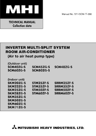 inverter multi split system room air