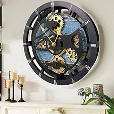 The Gears Clock 16 Inches Wall Clock