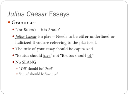 50 Julius Caesar Essay Topics Titles Examples In English Free