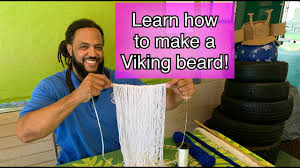 learn to make a viking beard for