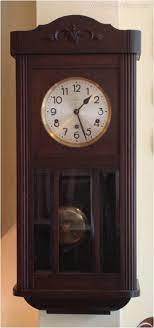 Handsome Westminster Chiming Wall Clock