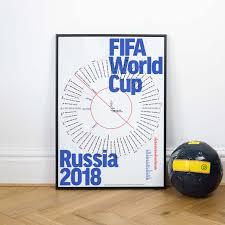 Dinkit Produce Minimalist World Cup Wall Chart Soccerbible