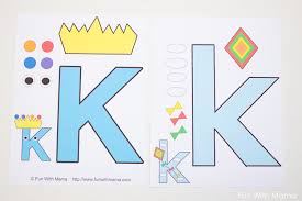 letter k worksheets fun with mama