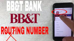 bb and t bank aba routing number