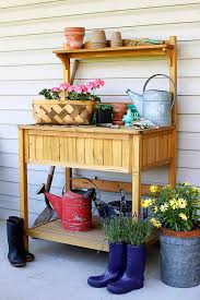 Outdoor Potting Bench House Of Hawthornes