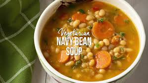 vegetarian navy bean soup recipe a