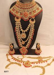 long necklace bridal set