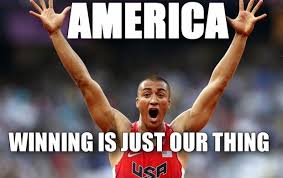Have You Seen the &#39;AMERICA&#39; Meme Craze Featuring U.S. Olympic Wins ... via Relatably.com