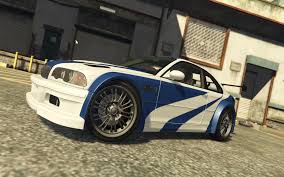 bmw m3 gtr e46 most wanted gta5