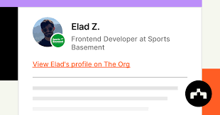 Elad Z Frontend Developer At Sports