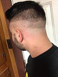 It is a design that men use to spice up the appearance of their hairdos on the sides instead of just making them short. First Time Trying To Give Myself A Bald Fade Didn T Workout Too Well Barber