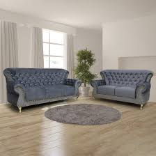 fabric 2 seater 3 seater sofa set vs8068