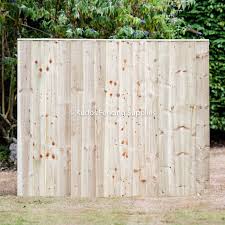 strong closed board fence panels