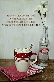 List of top 11 famous quotes and sayings about good hot chocolate to read and share with friends. Quotes About Hot Chocolate Quotesgram