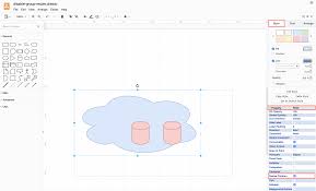 resize shapes or groups of shapes