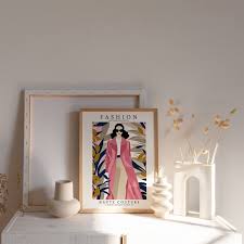 Poster Trendy Wall Art Haute Couture