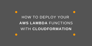 lambda functions with cloudformation