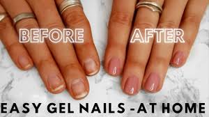 how to apply gel nail polish at home