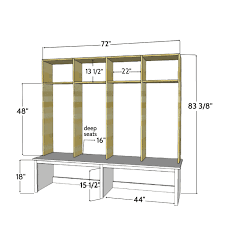 Mudroom Bench Dimensions Here S What