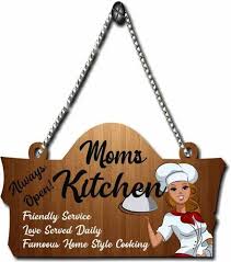 Printed Rectangular Moms Kitchen Wooden