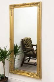Large Wall Mirror Gold Antique Vintage